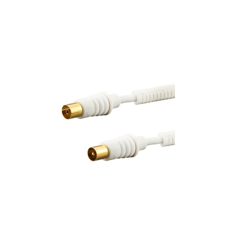 icecat_e+p AB 203 G LOSE câble coaxial 3,5 m Blanc