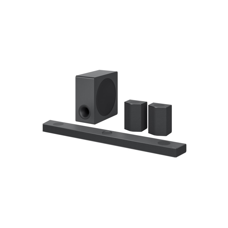 8806091664709 - DS95QR - Soundleistensystem - für Heimkino - 915-Kanal - kabellos - Wi-Fi Bluetooth - App-gesteuert - 810 Watt (Gesamt) - Dark Steel Silver (DS95QRDDEULLK)