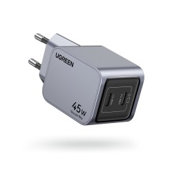 icecat_Ugreen 35008 chargeur d'appareils mobiles Universel Gris Secteur Charge rapide Intérieure